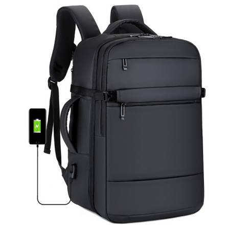 17 inch computer bag men's business travel backpack men's cross-border new expansion waterproof large capacity luggage backpack