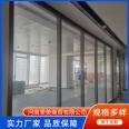 Fireproof glass partition installation for office areas with good sound insulation, durable and sturdy appearance