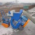 Bridge deck shot blasting machine, cement pavement roughening machine, small mobile steel plate shot blasting machine