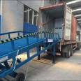 Customized 12 ton mobile unloading platform loading bridge forklift container ramp unloading truck