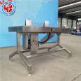 Chicken, duck, goose gizzard peeling machine, duck gizzard peeling machine, double station stainless steel poultry slaughtering machinery and equipment in stock