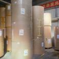 American kraft cardboard 20kg load-bearing tensile imported cardboard deep yellow kraft paper folding packaging paper