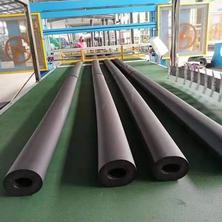 Supply of insulated rubber and plastic pipes for air conditioning, insulation, sound absorption, rubber and plastic foam pipe shell, pipeline sound insulation