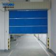 Production, installation and measurement of Yuou Door Industry's special grade inorganic fabric fireproof rolling shutter door