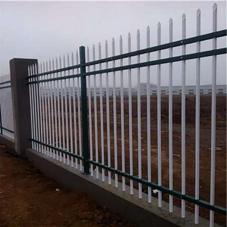 Yunyuan fence, iron railing, community lawn fence, zinc steel elbow anti climbing railing, factory safety isolation fence