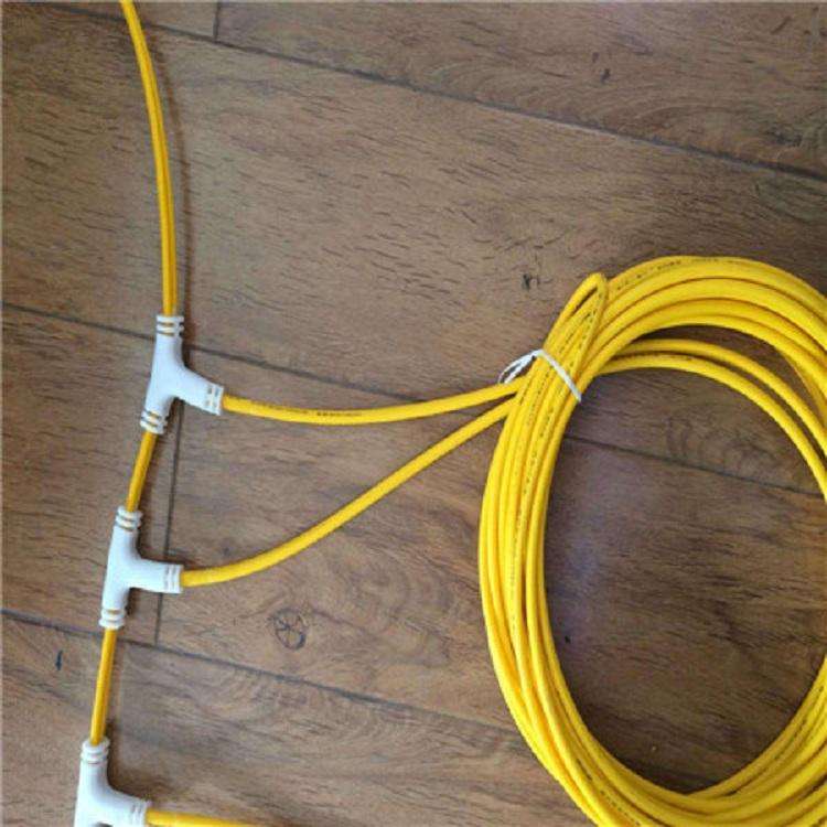 Warm health production and sales pipeline electric heating strip with constant power double-layer irradiation core strip