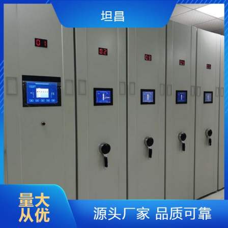 Translation type manual file density cabinet with complete qualifications, modern and simple style, and complete specifications