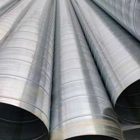 Industrial dust removal ventilation duct galvanized ventilation duct processing plant white iron spiral duct