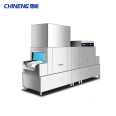 School cafeteria dishwasher, fully automatic commercial dishwasher for catering