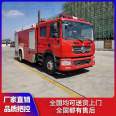 Dongfeng medium-sized urban water tank fire truck has complete main fire emergency rescue and firefighting functions