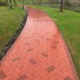 Red sintered bricks, sidewalk, street, square, garden, permeable, courtyard, outdoor garden, floor tiles