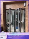 Jinqin is beautiful and novel. The crystal door in the lobby of the shopping mall has a long service life and is easy to clean. It is finely crafted and shipped quickly