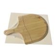 Pizza stone suit with bamboo shovel oven baking slate Cordierite square pizza stone set