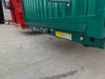 Two layer flower basket transportation trailer integrated with a straight top dump truck can be used as a railing with a reasonable structure