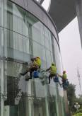 Aluminum plate and glass exterior wall cleaning, real stone paint exterior wall cleaning service professional team with complete qualifications