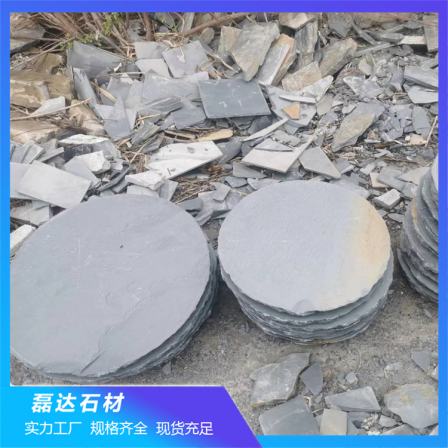 Irregular Ting Bu Shi Outdoor Garden Anti slip Paving Stone Green Stone Plate Stepping Stone Leida