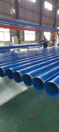 Large diameter plastic coated steel pipe for fire protection, internal and external plastic coated steel pipe composite steel pipe for fire protection, water spraying DN100