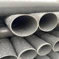 Co built PVC farmland irrigation pipes, garden greening irrigation pipes, 110 gray agricultural water supply and drainage pipes, PVC pipes in stock