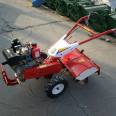 Diesel gasoline micro tiller multifunctional small agricultural soil loosening, weeding, plowing, furrowing, and tillage rotary tiller