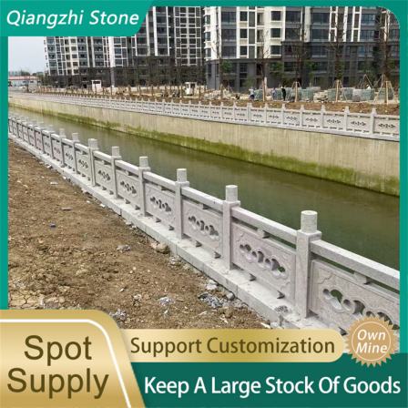 The engineering bridge railing pole and bridge railing board are sturdy, excellent, and aging resistant