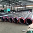 Prefabricated directly buried thermal insulation pipe, thermal insulation elbow, high-density polyethylene, hard polyurethane foam thermal insulation steel pipe