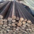 Yizhan Wood Industry Park's forest fir piles have high plasticity, and their own forest farms can process them