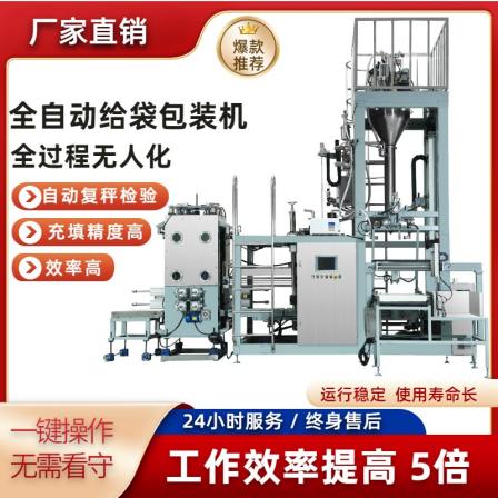 Henger Lithium Battery Material Graphite Carbon Black Carbon Powder Automatic Degassing and Vacuum Extraction Ton Packaging and Sealing Integrated Machine