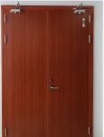 Yongxu wood fire door can resist aging, novel, beautiful and durable