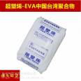 EVA polymerization UE638-04 Hot-melt adhesive, good viscosity, high elasticity, soft and transparent elastomer