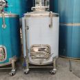 1 ton stainless steel mixing tank, 1000l solid-liquid sealed mixing tank, 2000kg white steel storage tank, easy to operate