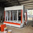 50t segmented clamping equipment cold press 75 energy-saving external wall insulation board press with stable performance