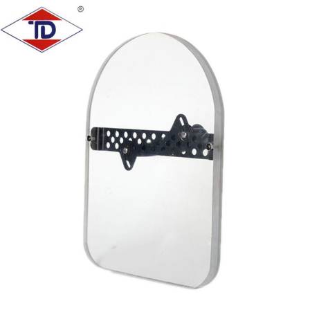 Tedun Tebo PC bulletproof shield security and riot prevention FDP2FS-TD01 square transparent protective shield customized by the manufacturer