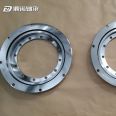 Rotary table bearing, inner and outer double flange small rotary bearing, thin-walled light rotary bearing