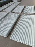 Caisen fusible board, frosted board, fiberglass daylighting tile, ceiling, wave shaped flame retardant ceiling, greenhouse daylighting