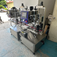 Mobile matching assembly line servo capping machine fully automatic bottle cap capping machine filling and locking production line
