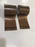 Sealing machine High temperature coffee colored Teflon tape Insulation anti stick tape