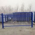 PVC guardrail fence, small courtyard community wall, indoor flower bed greening, plastic steel fence