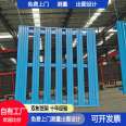 Shuangbin Logistics pallets, iron pallets, panel pallets, rounded corners, spray molded Chuanzi single-layer pallet warehouses, warehouses, and materials