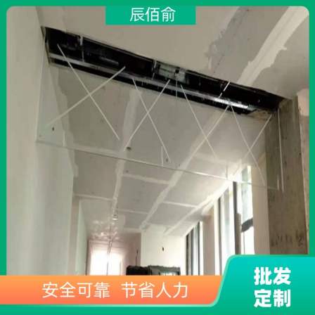 Long-term supply from manufacturers of double-layer aluminum alloy smoke barrier vertical walls in Chenbaiyu underground parking lot