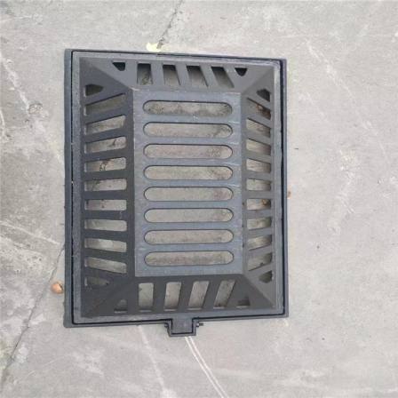 Heavy duty anti settlement ductile iron grate 450 * 750 400 * 700 cast iron rainwater ditch cover plate