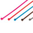 Self locking nylon cable tie with national standard size, color cable tie with complete stock specifications