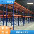 Heavy duty high-level warehouse shelves thickened, newly upgraded, pallets, card boards, crossbeams, and multi-layer storage racks