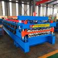 1050-1100 Arc Glass Tile Pressing Machine Double Layer Tile Machine Color Steel Dual Use Tile Pressing Equipment Factory