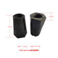 27mm fiberglass anchor rod, fully threaded MGSL27/2200F fiber rod body for coal mines, anti-static