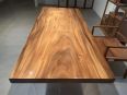 Yuanmufang South American walnut board 172 * 75 * 6 new Chinese style log tea table, desk, conference table