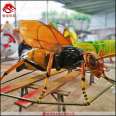 Caterpillars, pigs, children, insects, large sculptures, animal insects, fiberglass sculptures, customized simulation of insect models