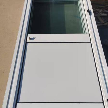 Casement window spot sales color coated steel plate sliding window produced by Haowei