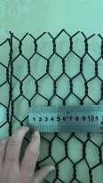 PET hexagonal mesh, polyester gabion mesh, PVC/PE coated gabion mesh for seawater aquaculture, corrosion resistance