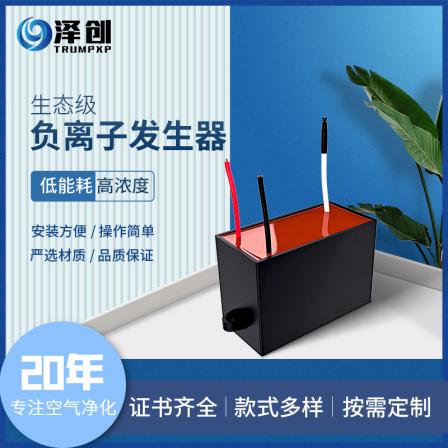 Zechuang customized household Small appliance plasma high concentration anion generator air purifier accessories