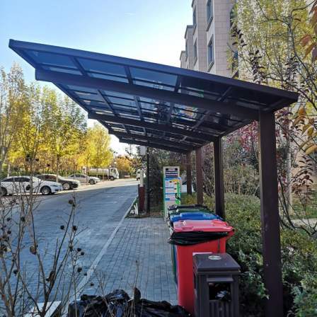 Aluminum alloy parking awning customized outdoor parking spaces, sunshades, parking lots, sunshades, shopping malls, charging piles, bicycle sheds